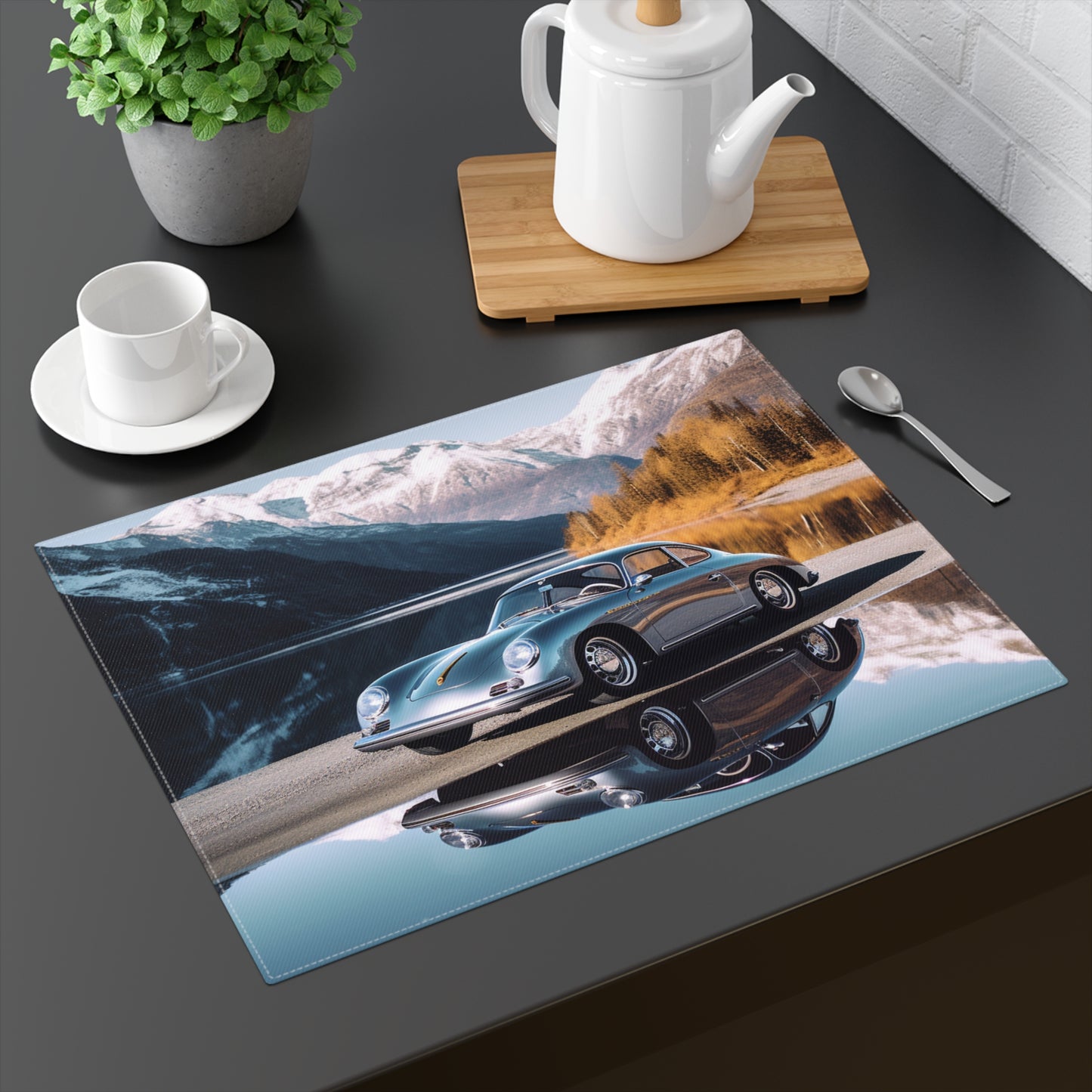 Placemat, 1pc Porsche Lake 1