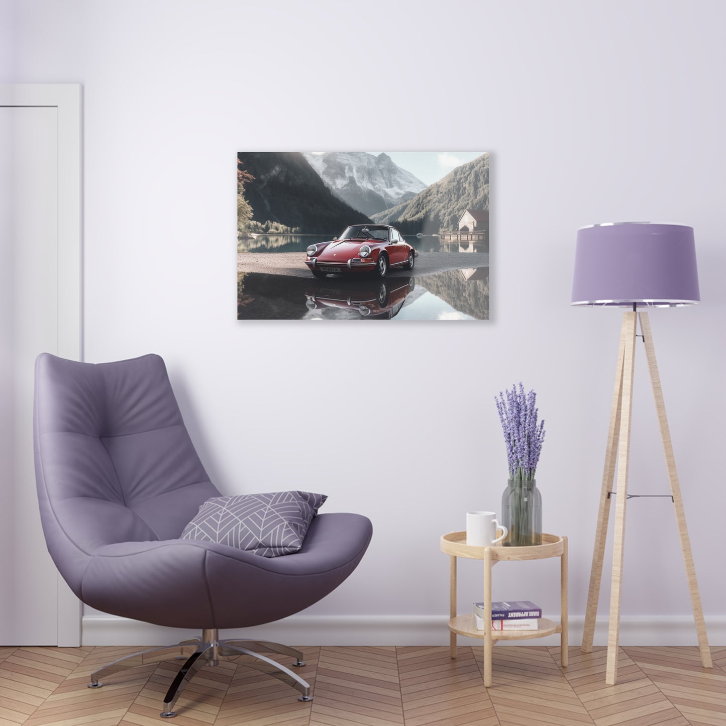 Acrylic Prints Porsche Lake 4