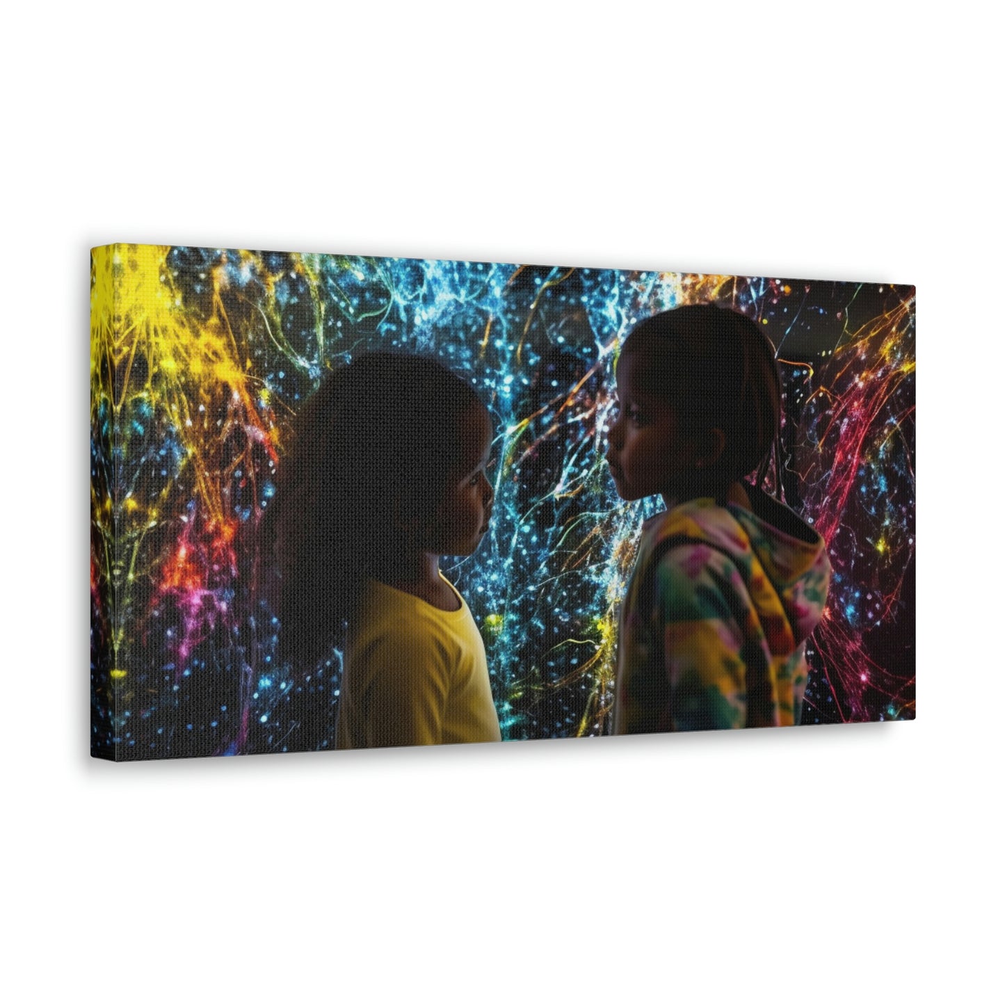 Canvas Gallery Wraps Kid Color Rain 2