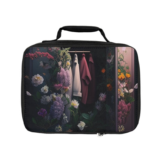 Lunch Bag A Wardrobe Surrounded by Flowers 2
