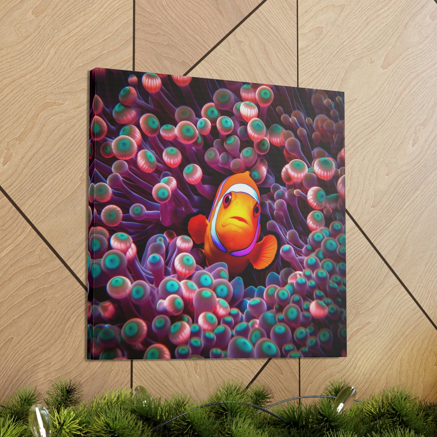 Canvas Gallery Wraps Clown Fish 4