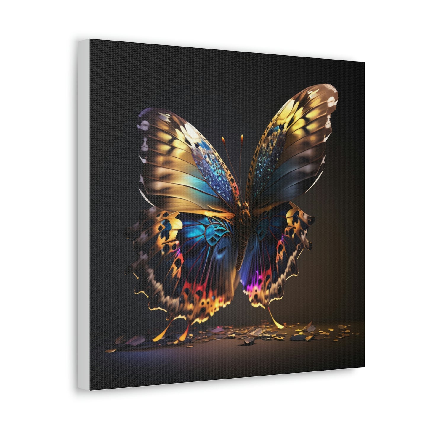 butterfly florescent glow