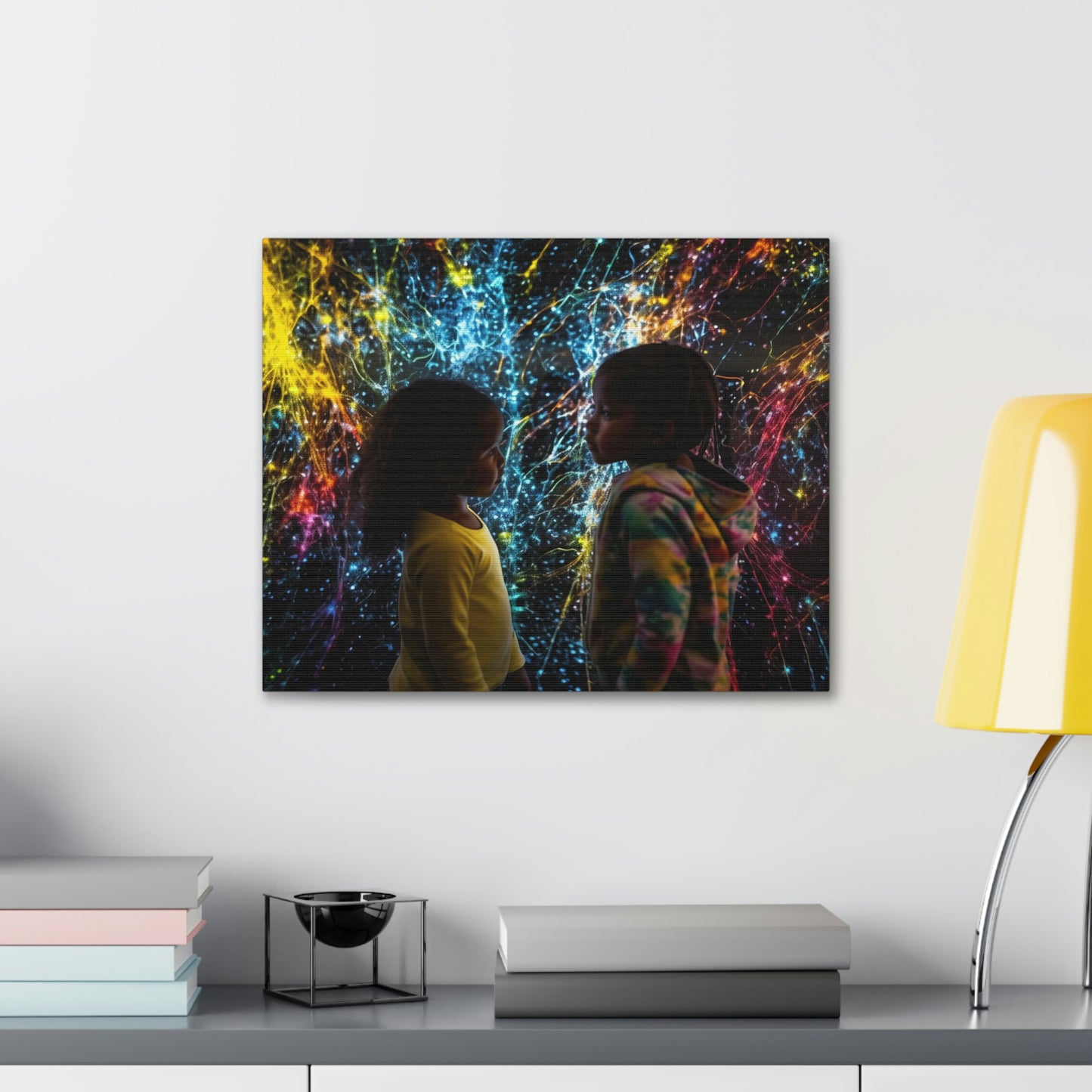 Canvas Gallery Wraps Kid Color Rain 2