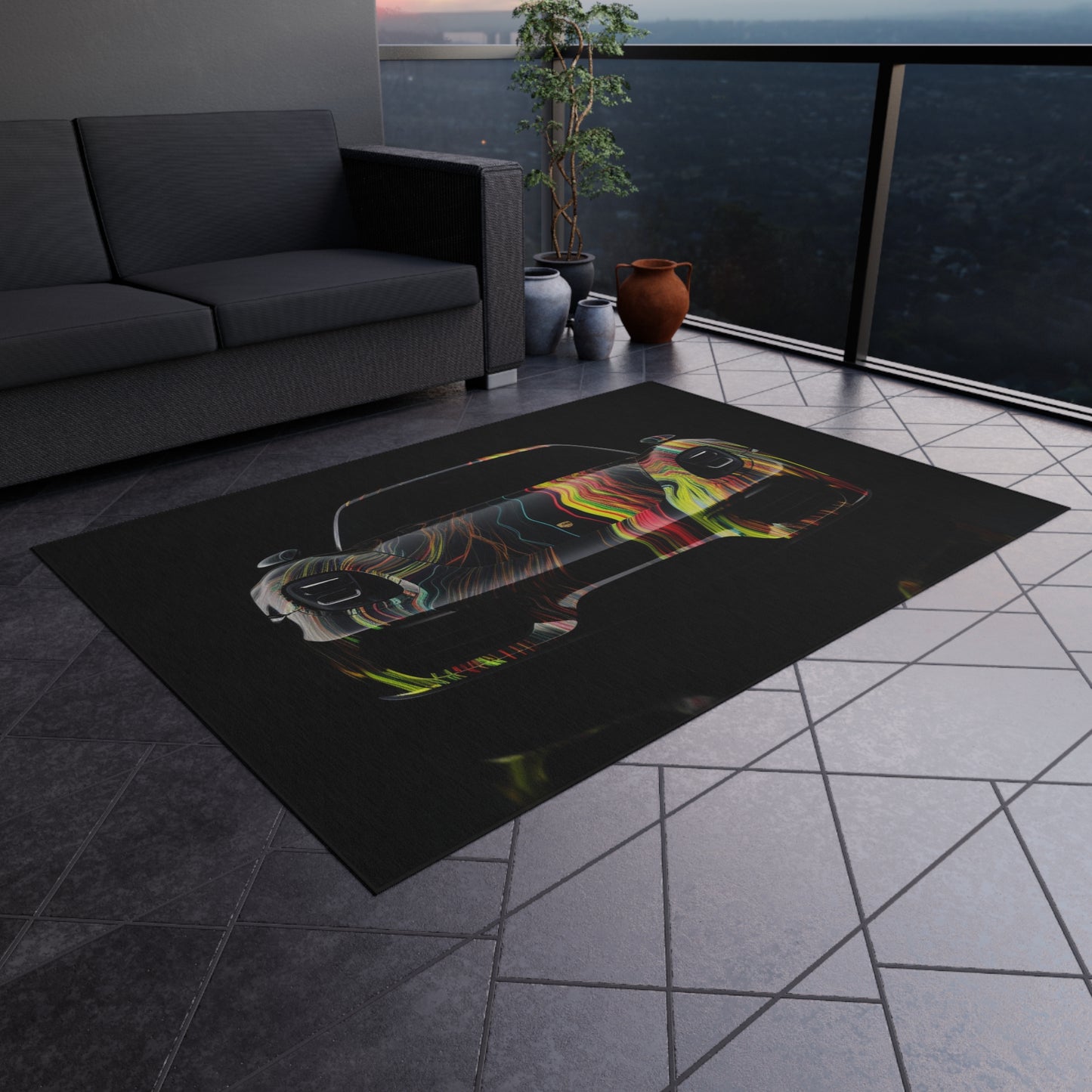 Outdoor Rug  Porsche Line 2