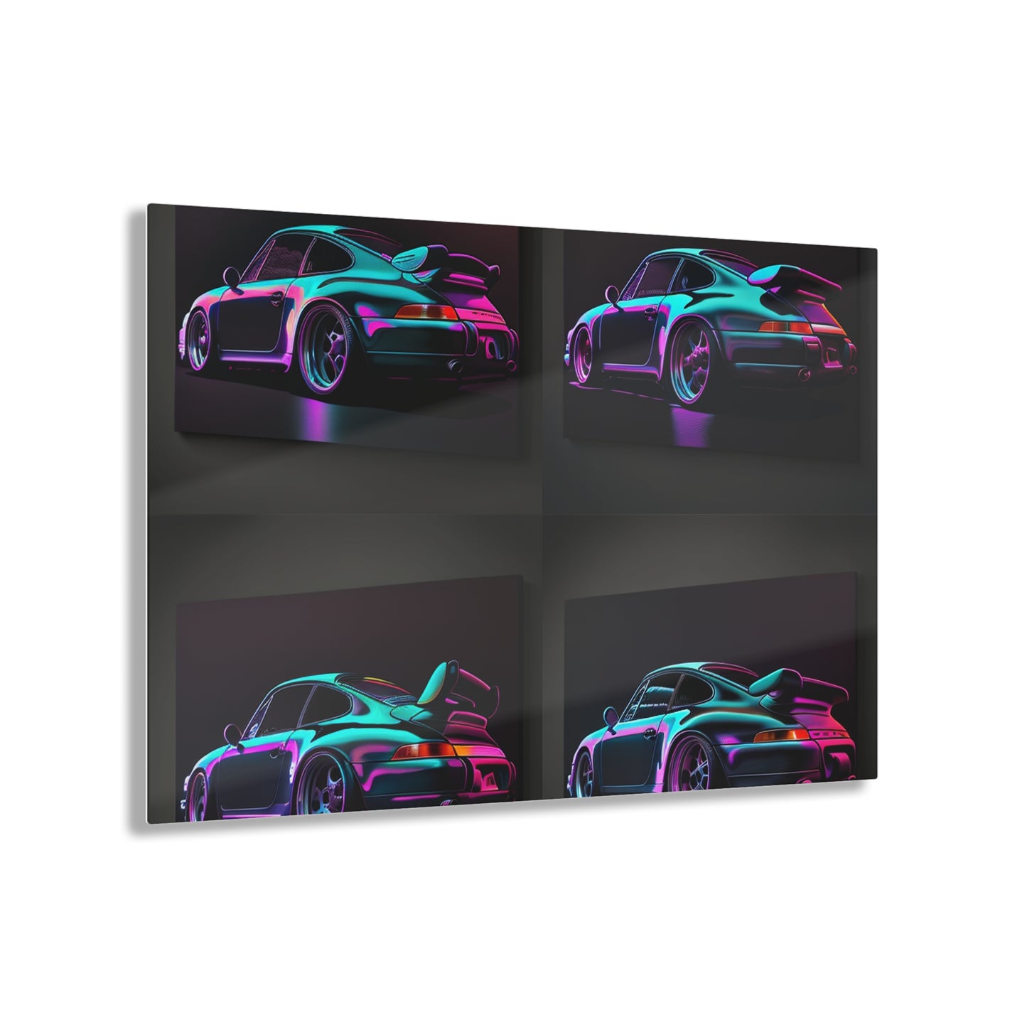 Acrylic Prints Porsche Purple 5