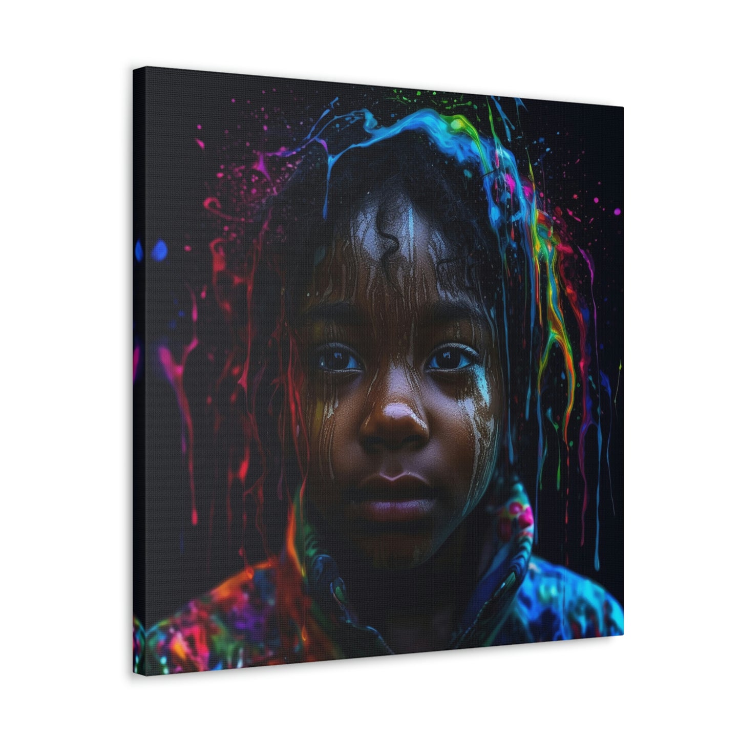 Canvas Gallery Wraps Kid Color Rain 4