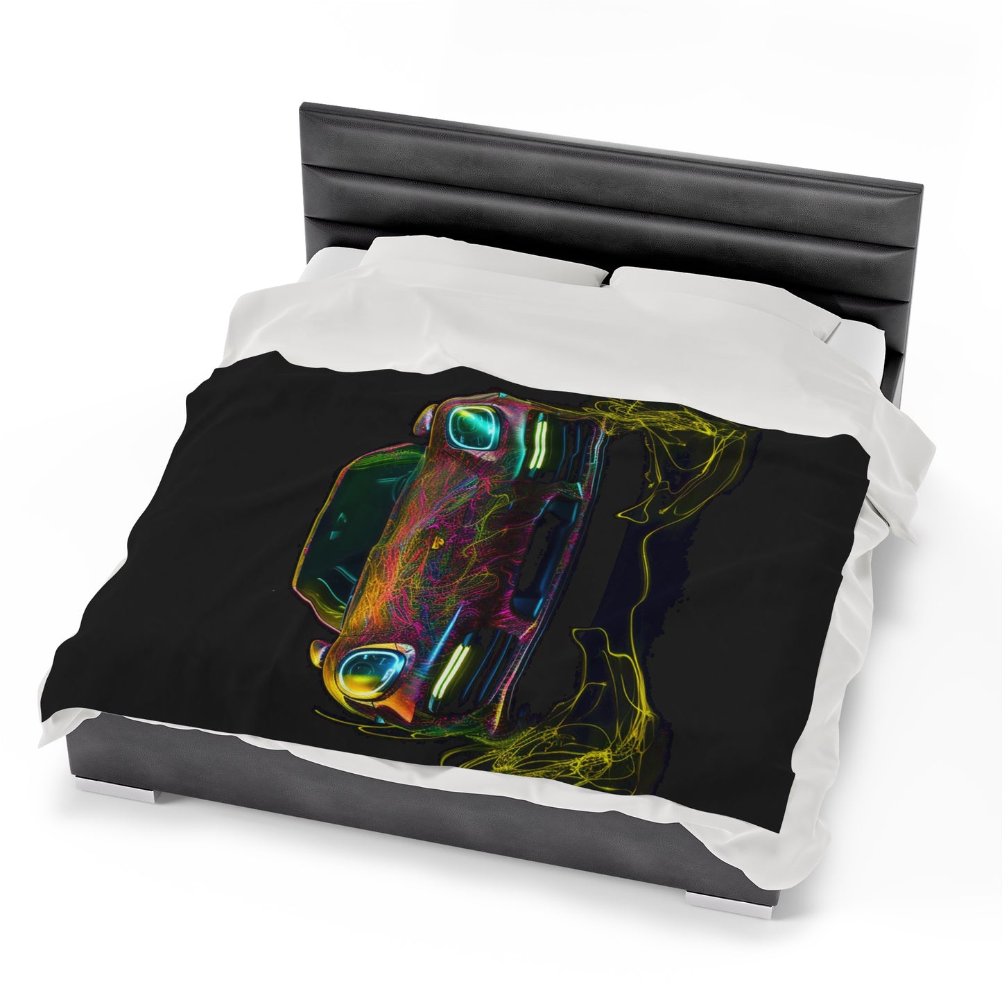 Velveteen Plush Blanket Porsche Flair 2