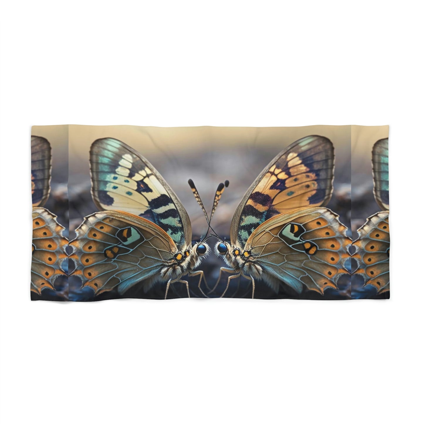 Beach Towel Butterfly Kiss 1