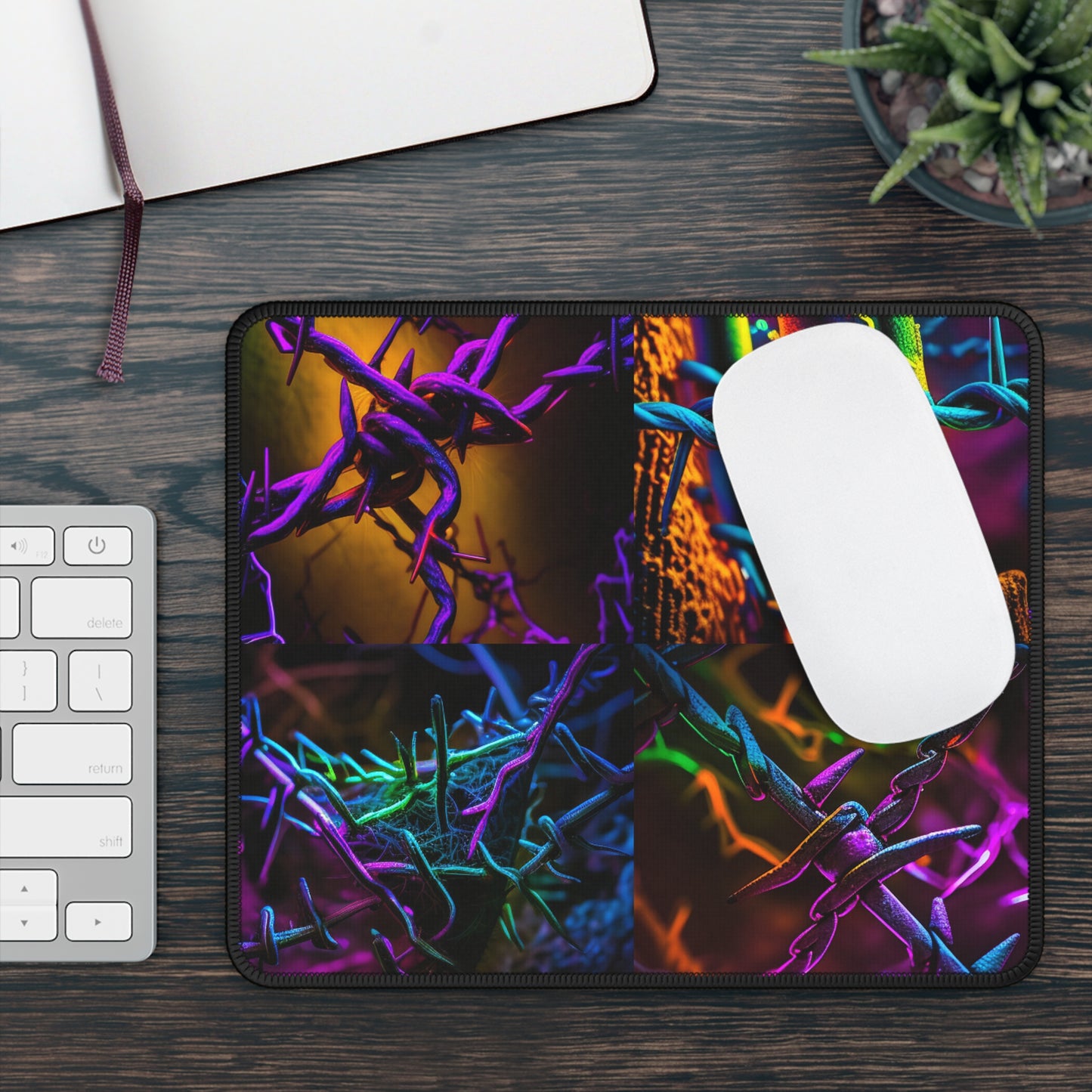 Gaming Mouse Pad  Macro Neon Barb