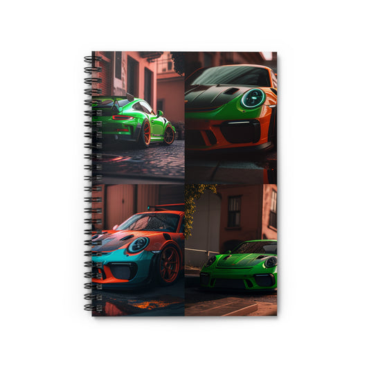 Spiral Notebook - Ruled Line porsche 911 gt3 5