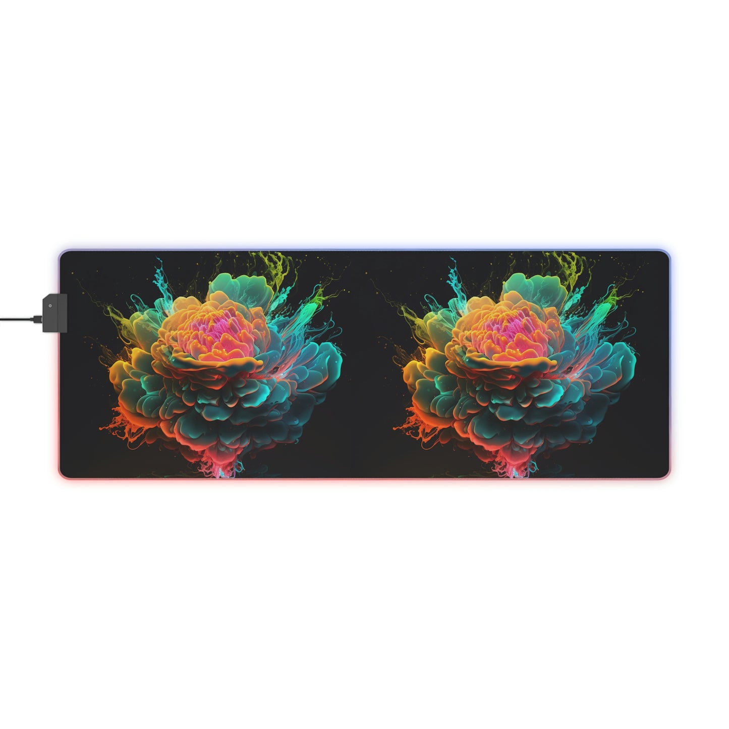 LED Gaming Mouse Pad Florescent Explosion 1