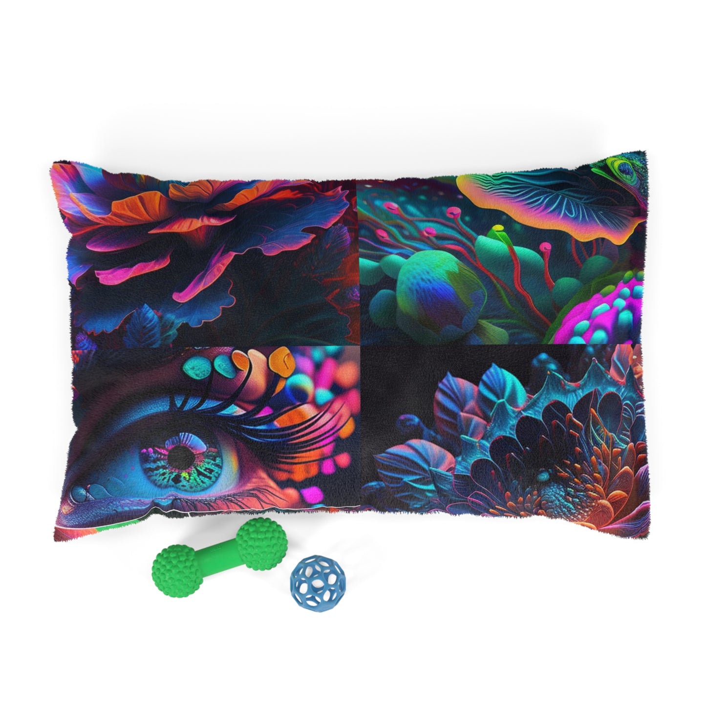 Pet Bed Neon Florescent Glow