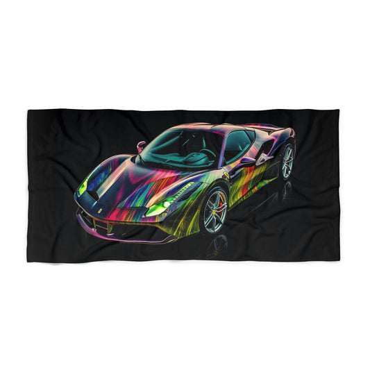 Beach Towel Ferrari Color 3