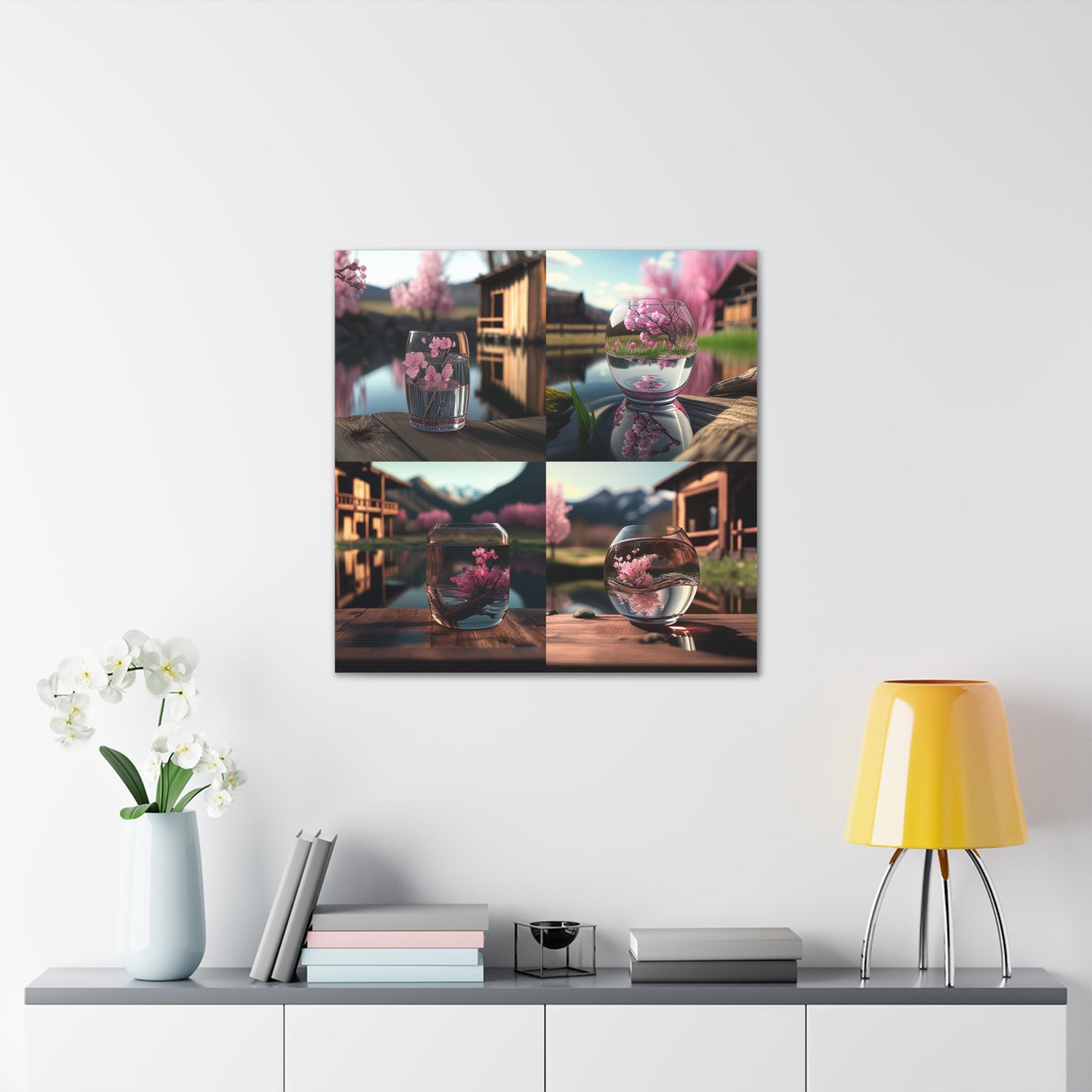 Canvas Gallery Wraps Cherry Blossom 5