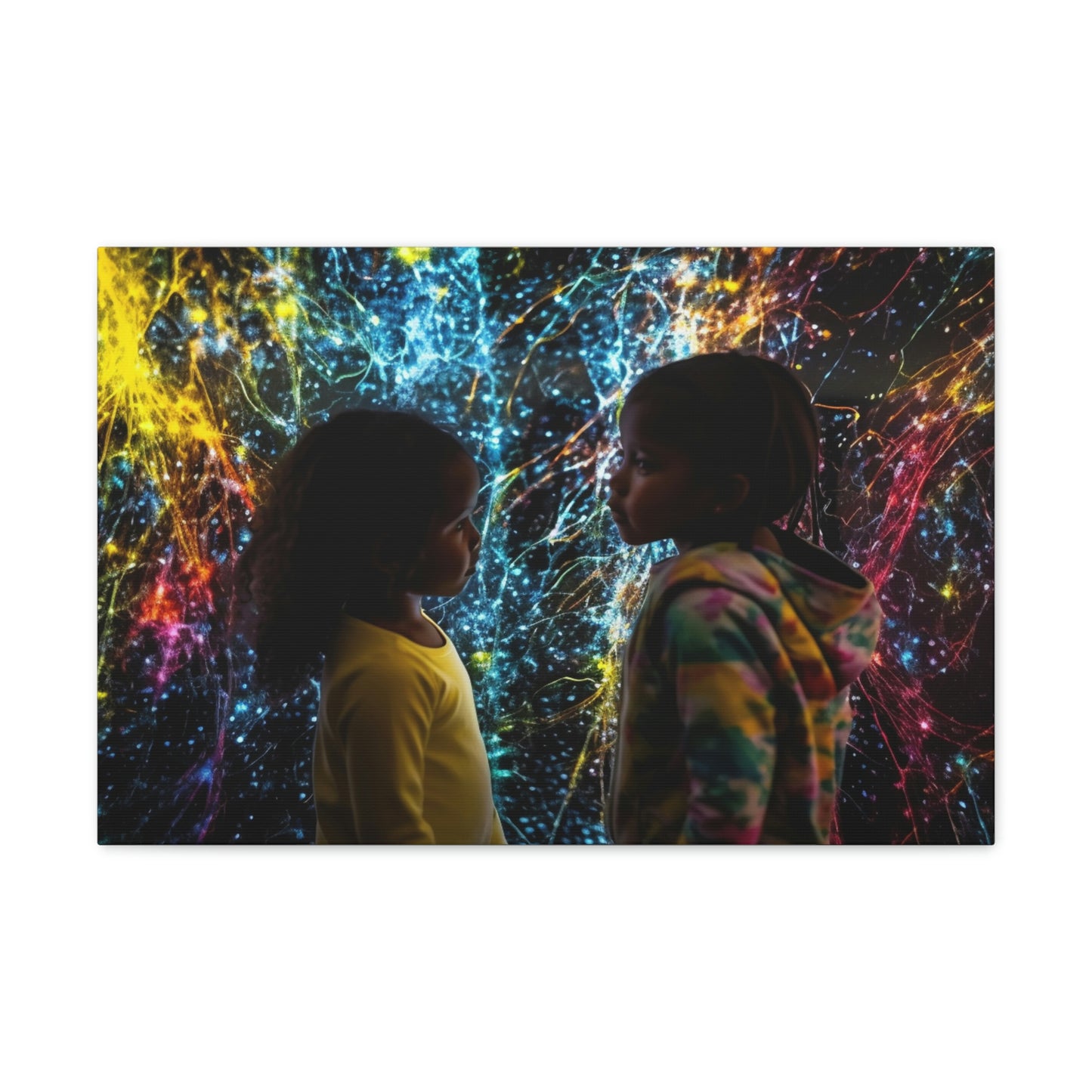 Canvas Gallery Wraps Kid Color Rain 2