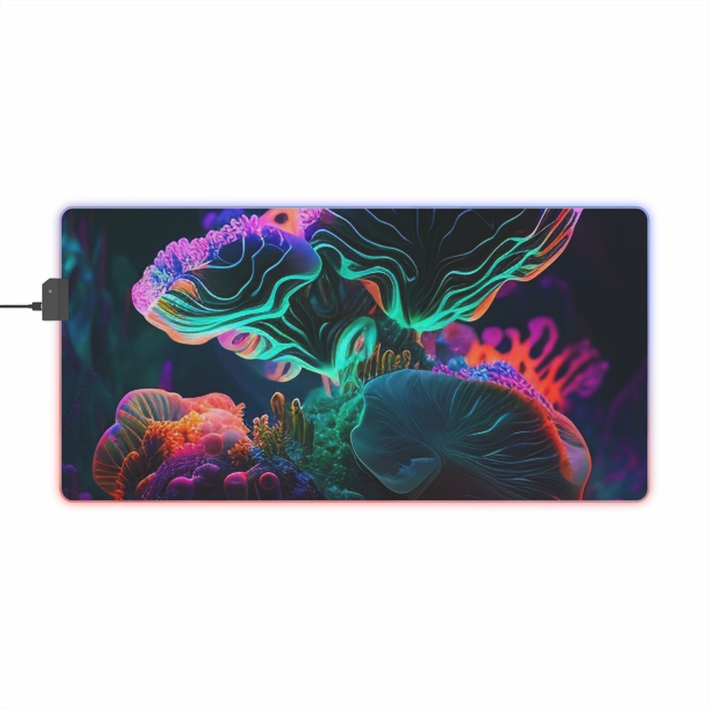 LED Gaming Mouse Pad Macro Coral Reef 4