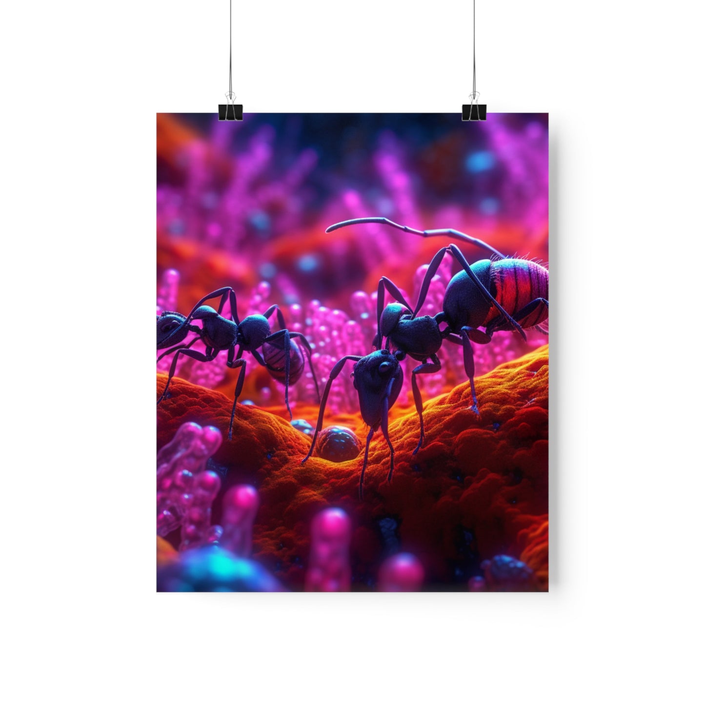 Premium Matte Vertical Posters Ants Home 4