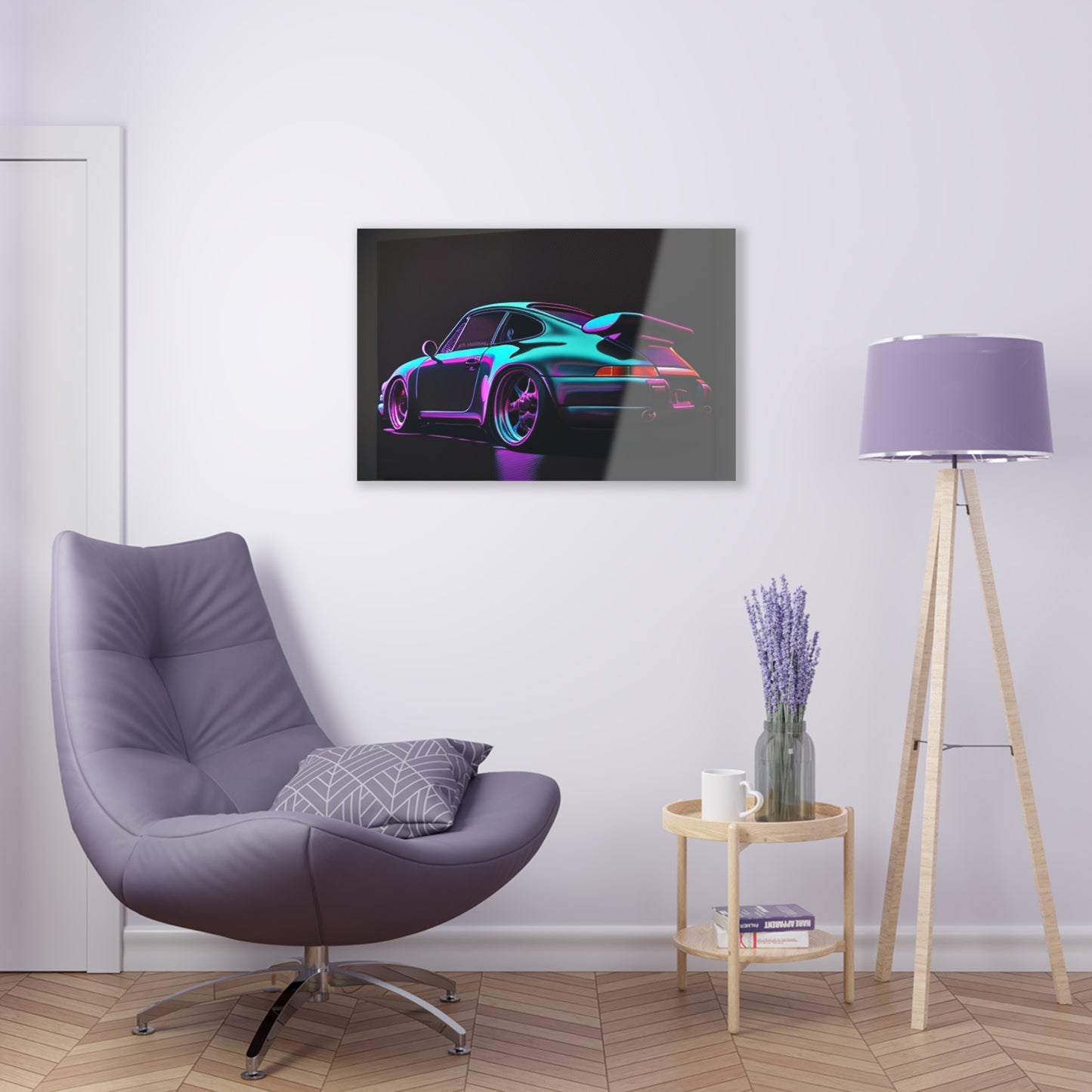 Acrylic Prints Porsche Purple 2