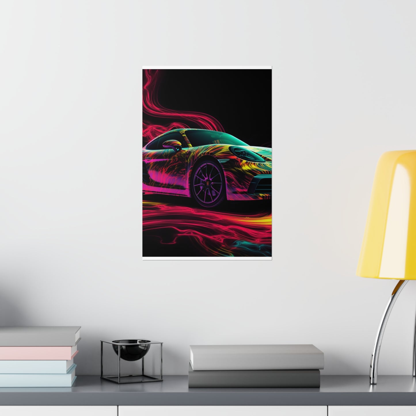 Premium Matte Vertical Posters Porsche Flair 1