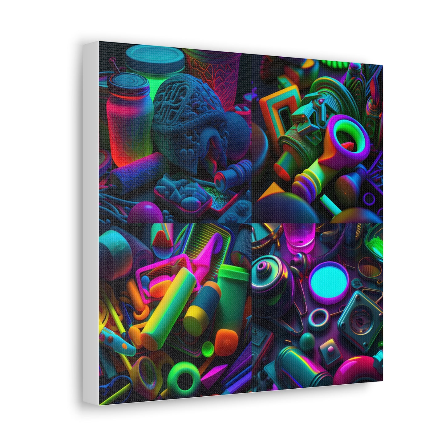 Canvas Gallery Wraps Neon Glow