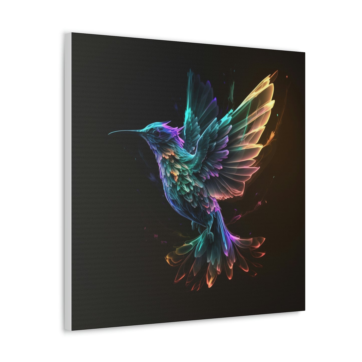 Hummingbird florescent glow