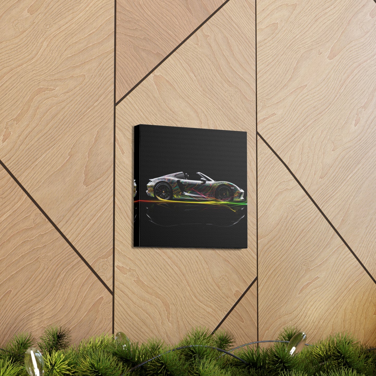 Canvas Gallery Wraps Porsche Line 1