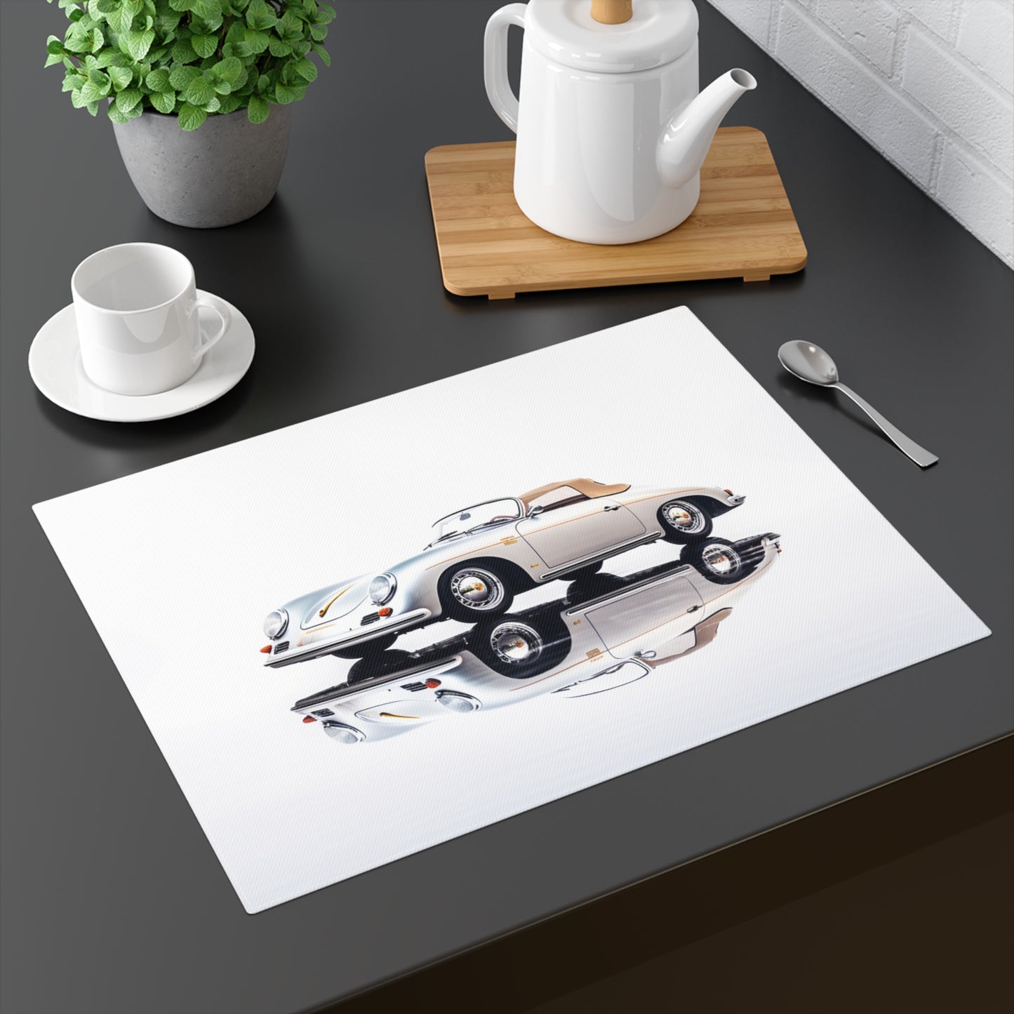 Placemat, 1pc 911 Speedster on water 2