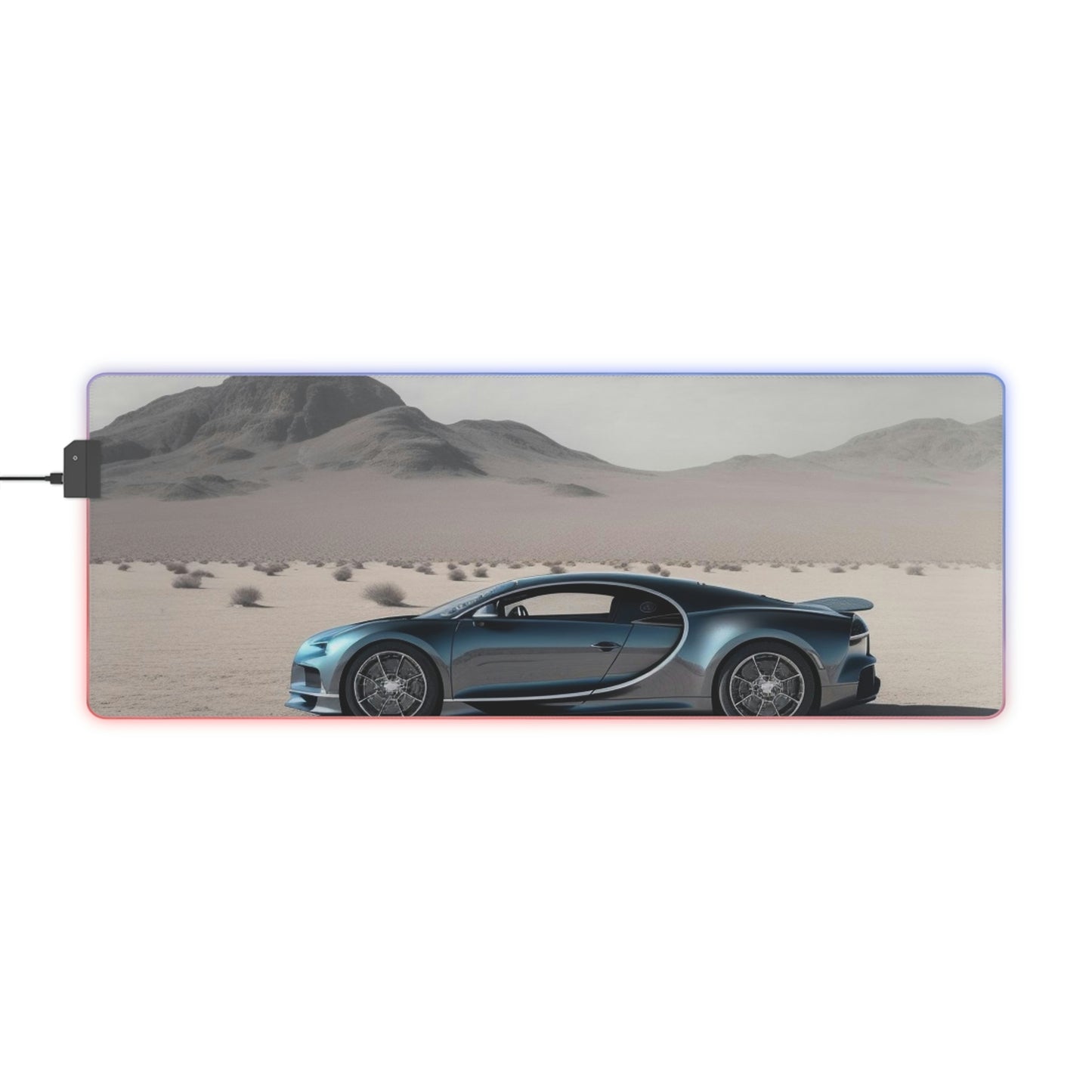 LED Gaming Mouse Pad Bugatti Real Look 1