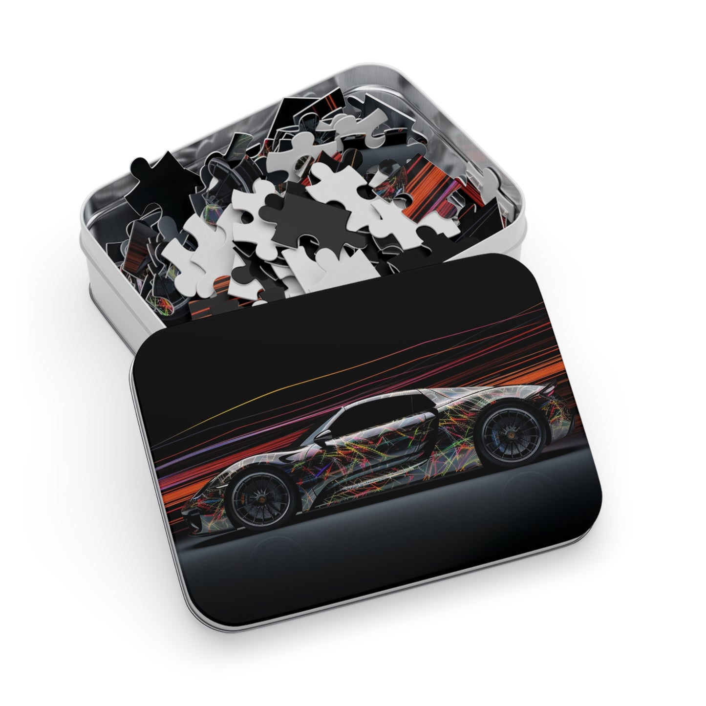 Jigsaw Puzzle (30, 110, 252, 500,1000-Piece) Porsche Line 4