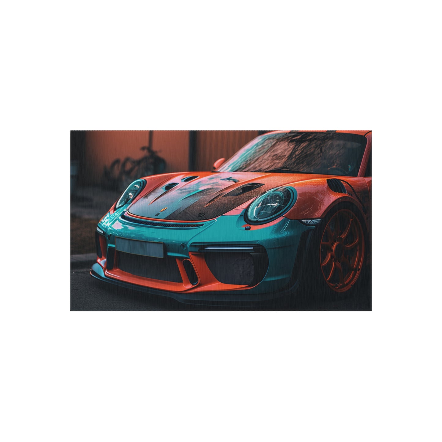 Outdoor Rug  porsche 911 gt3 3