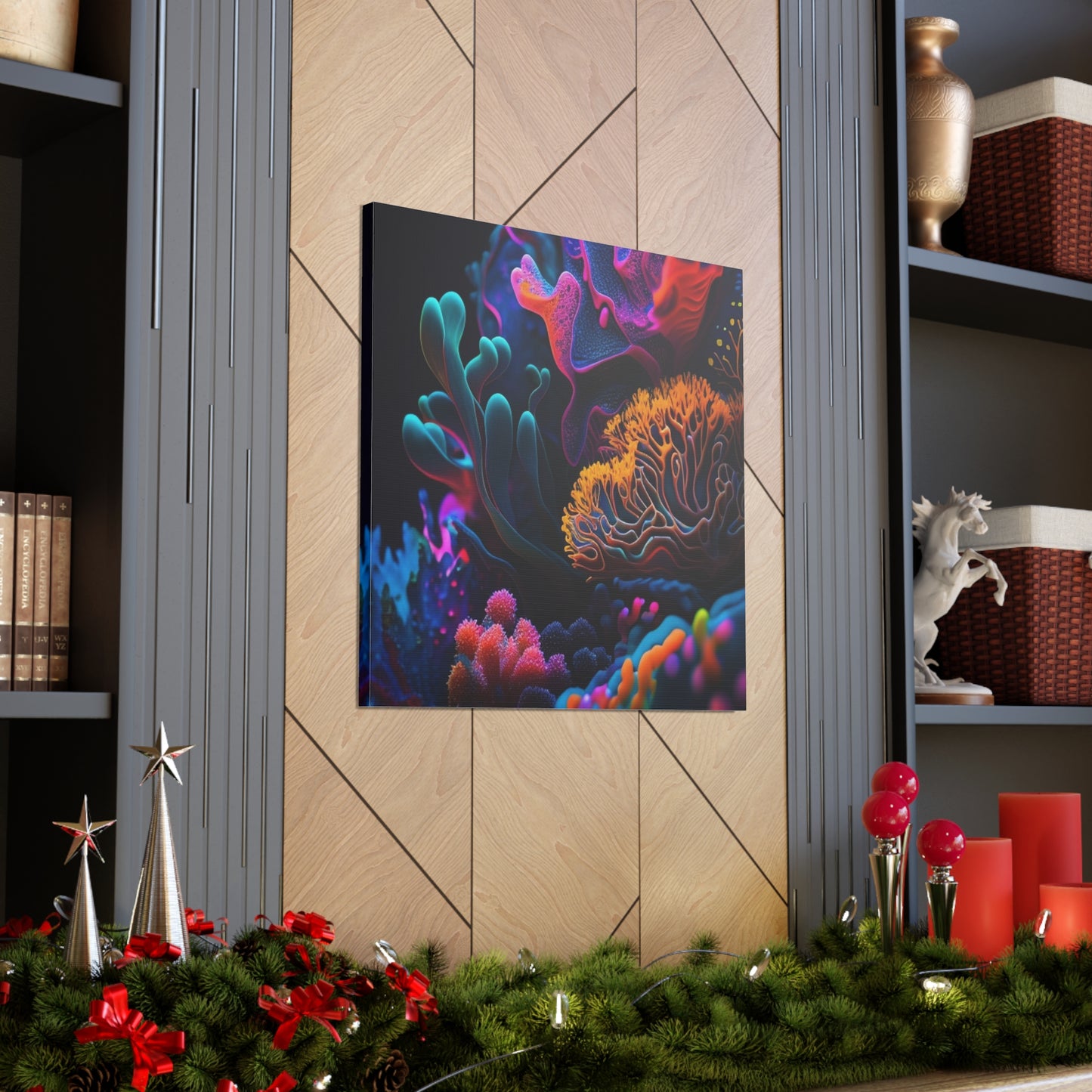 Canvas Gallery Wraps Macro Coral Reef 2