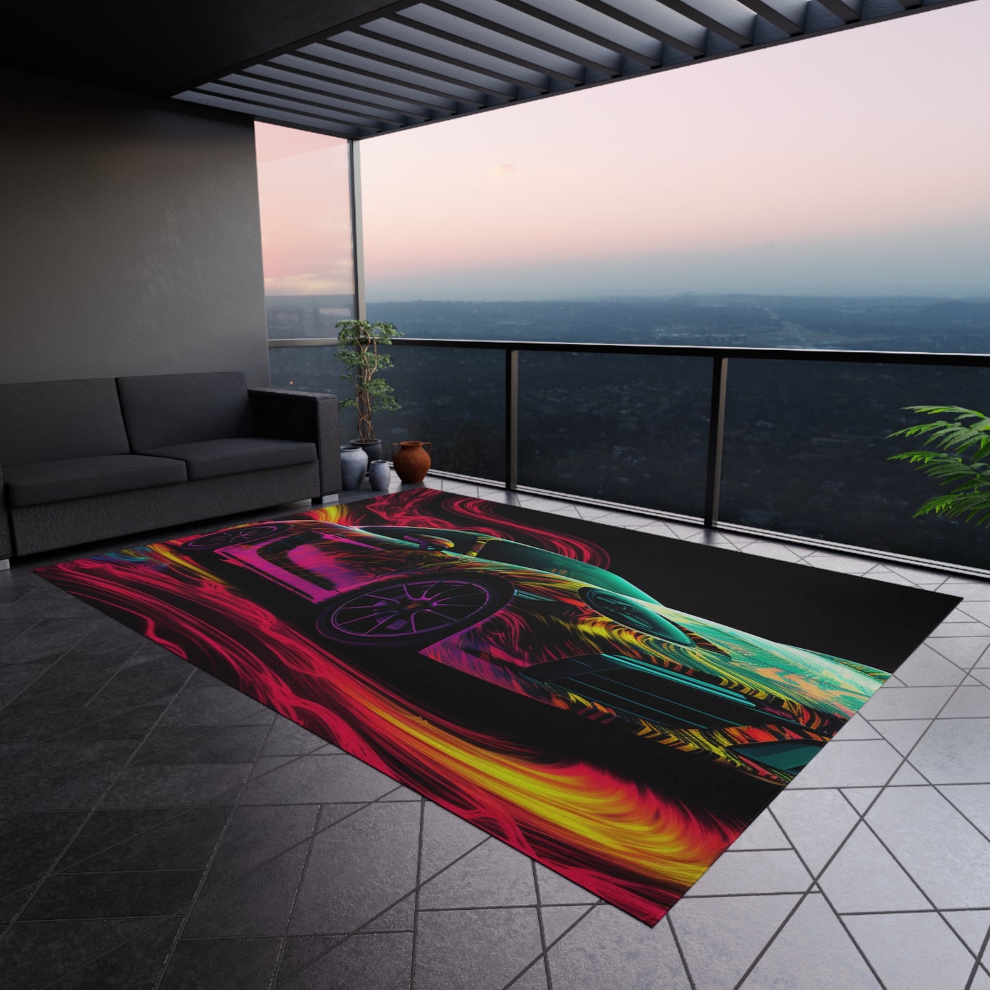 Outdoor Rug  Porsche Flair 1