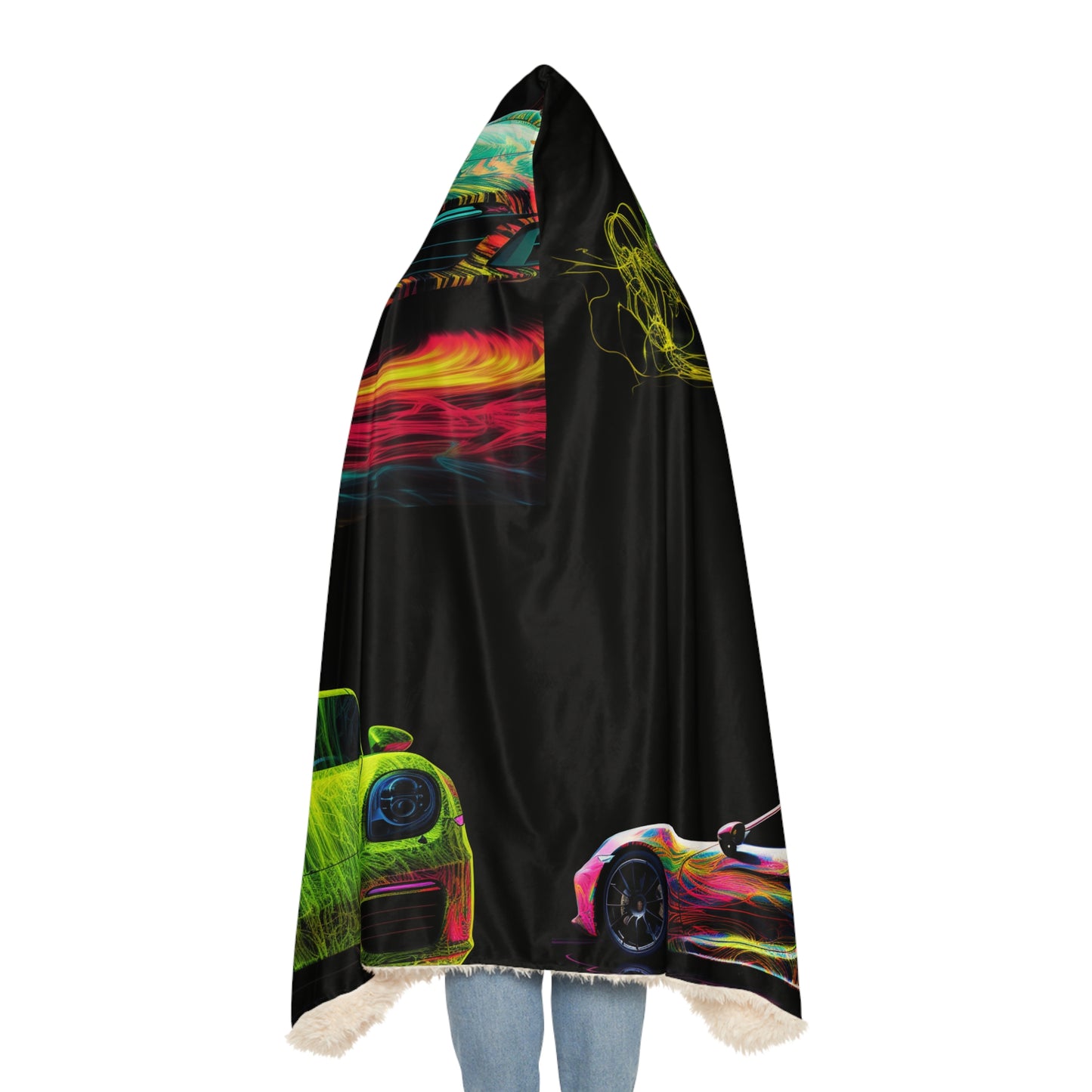Snuggle Hooded Blanket Porsche Flair 5