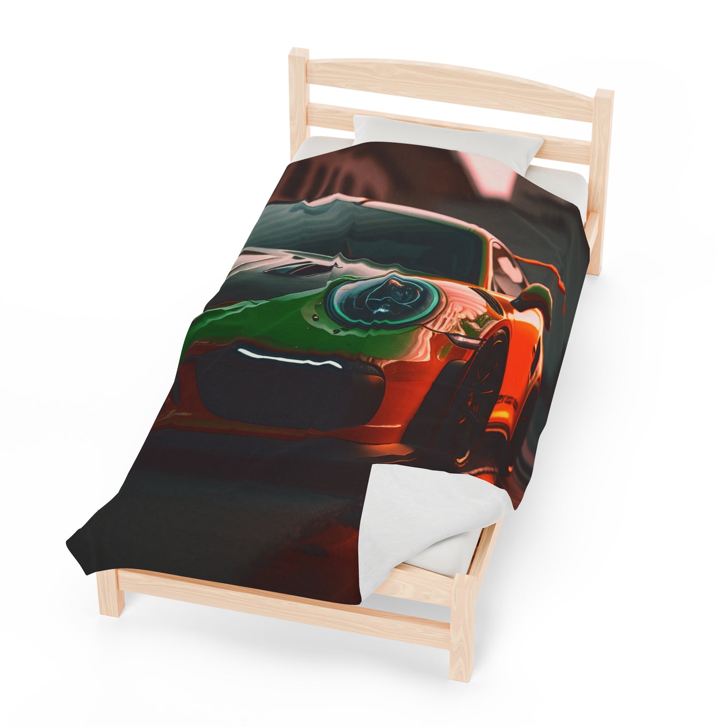 Velveteen Plush Blanket porsche 911 gt3 2