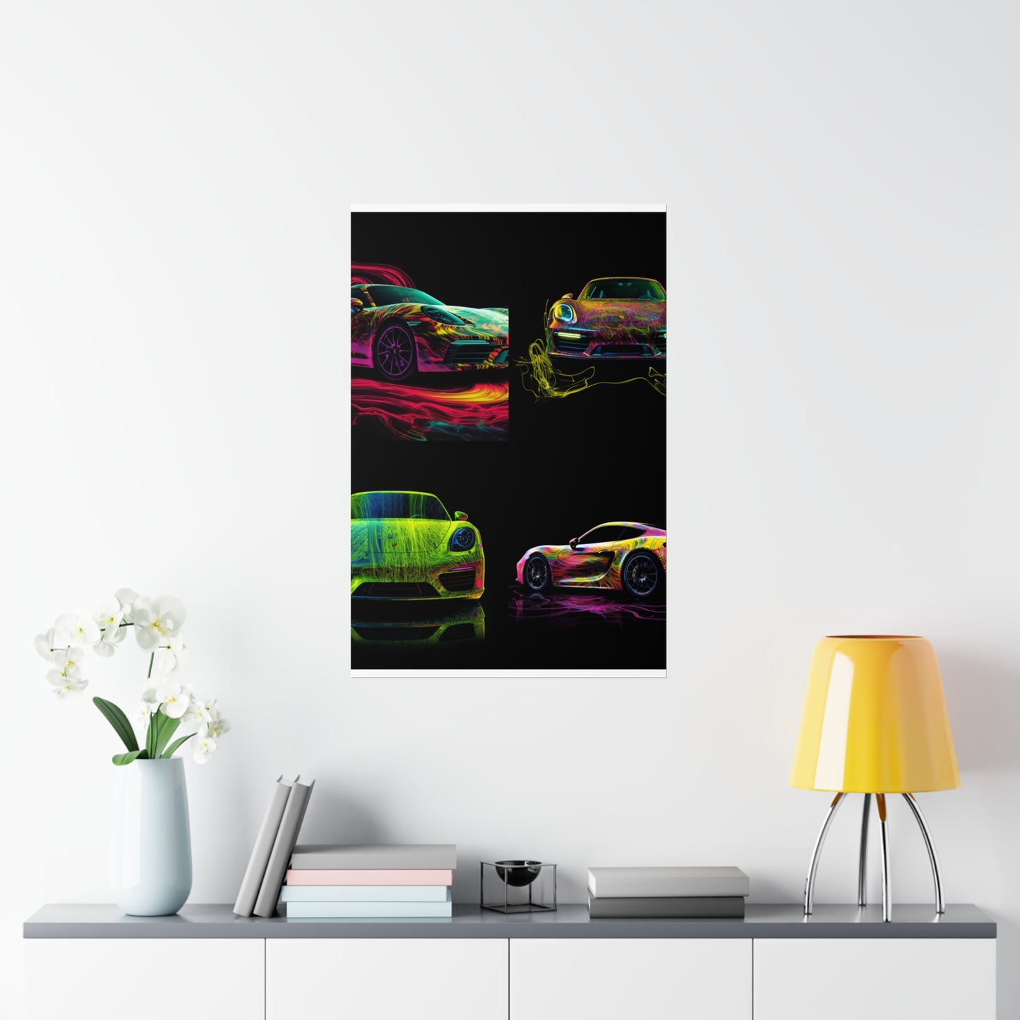 Premium Matte Vertical Posters Porsche Flair 5