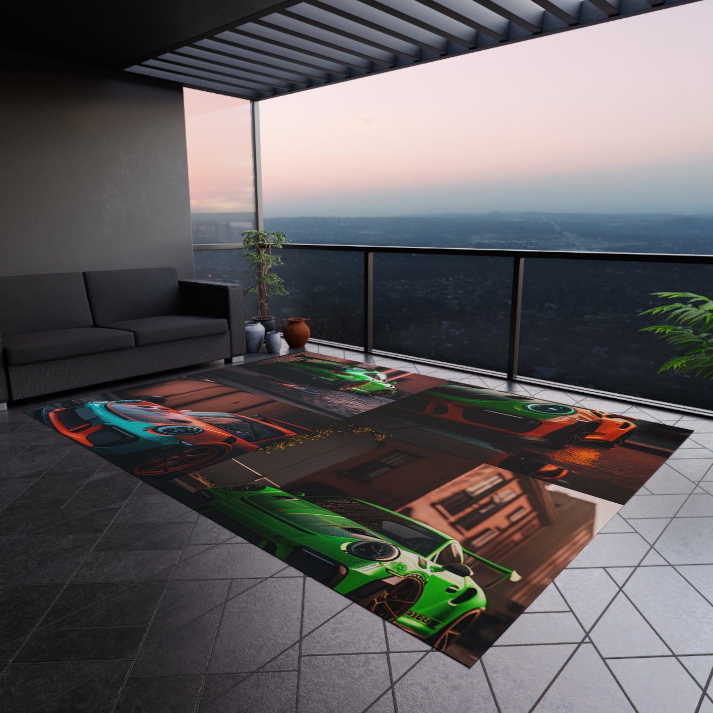 Outdoor Rug  porsche 911 gt3 5