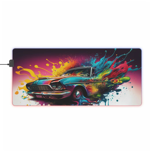 LED Gaming Mouse Pad Hotrod Color 1