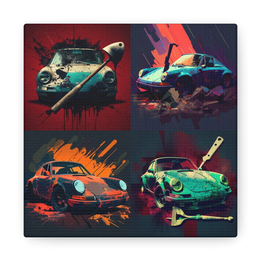 Canvas Gallery Wraps Porsche Abstract 4 pack