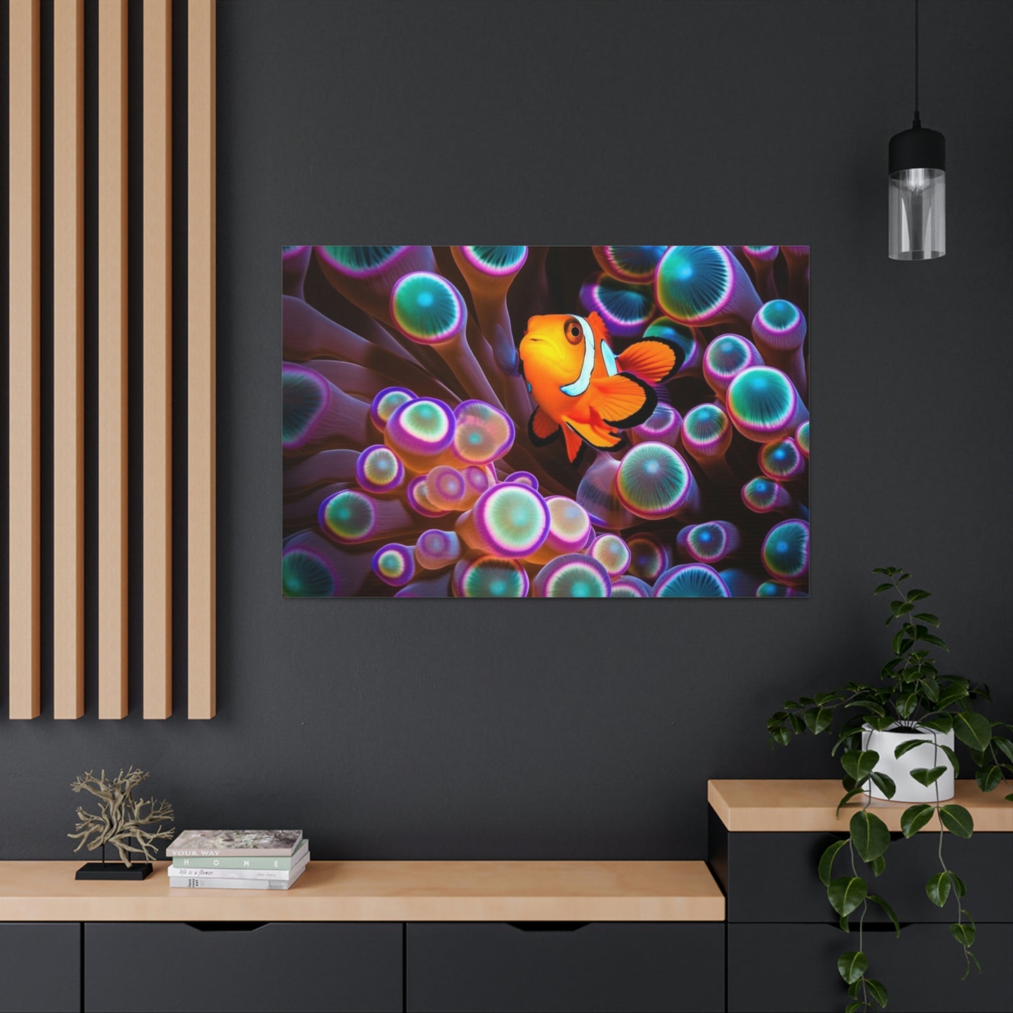 Canvas Gallery Wraps Ocean Anemone 3