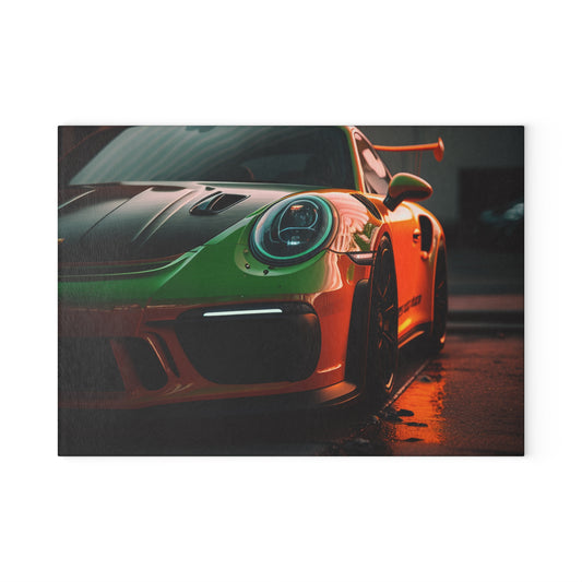 Glass Cutting Board porsche 911 gt3 2