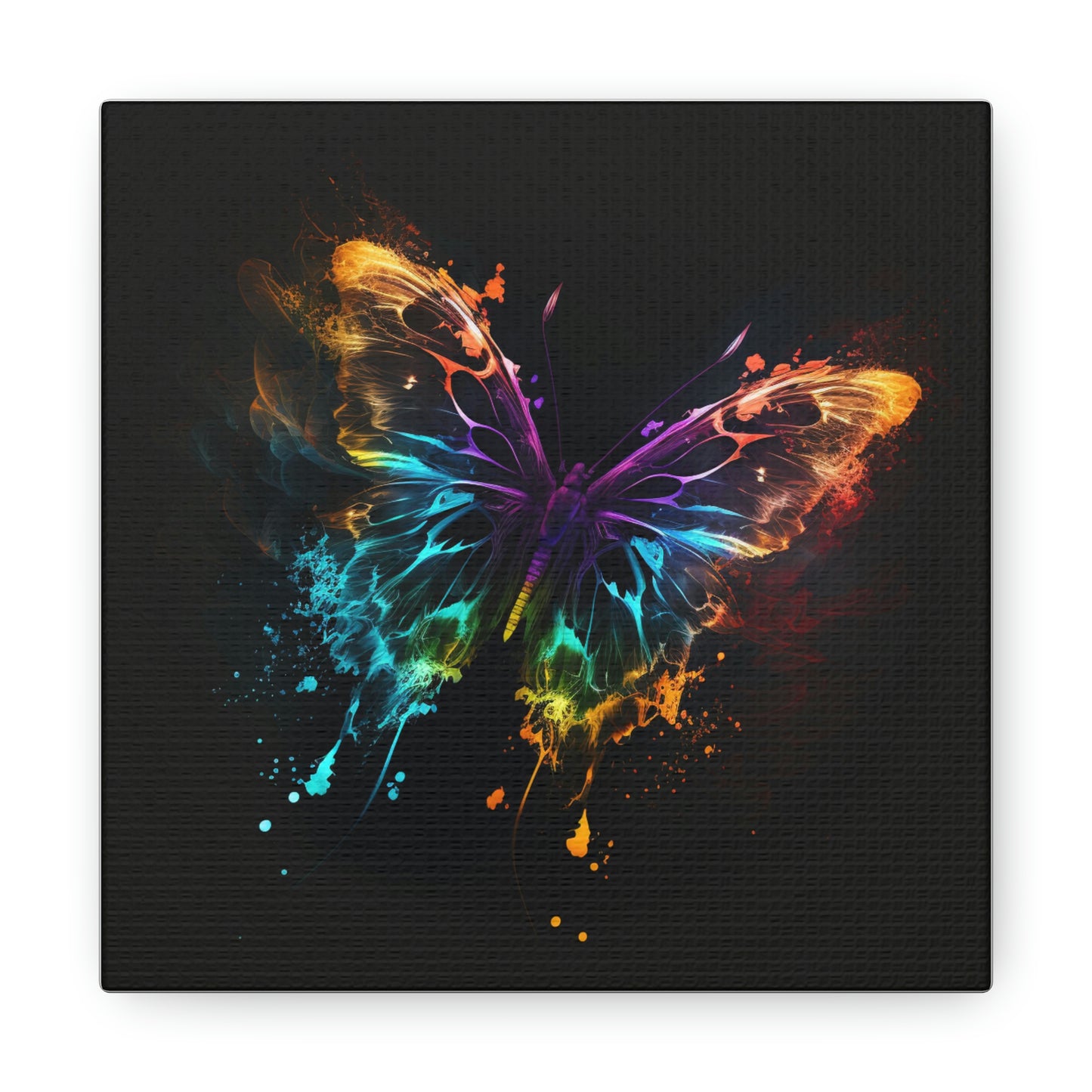 Butterfly florescent glow