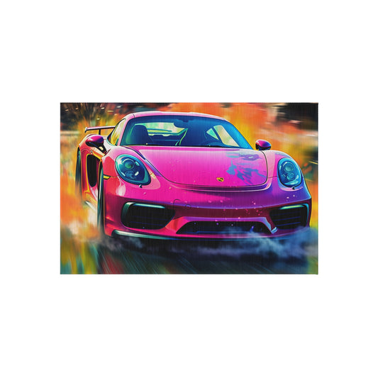 Outdoor Rug  Pink Porsche water fusion 4