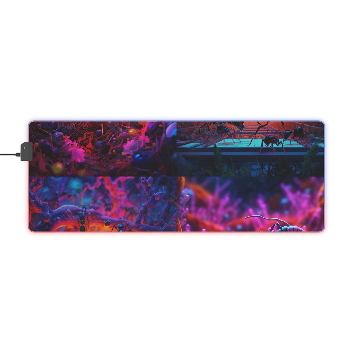 LED Gaming Mouse Pad Ants Home 5