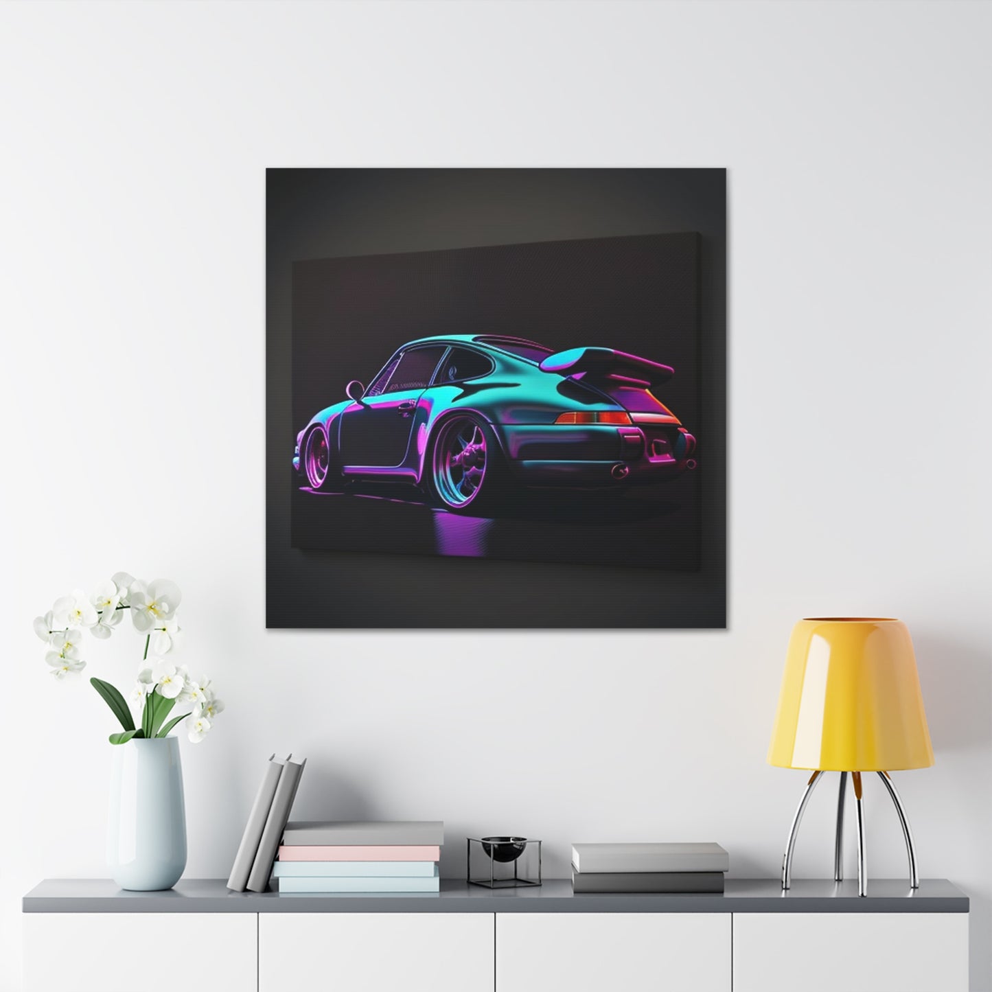 Canvas Gallery Wraps Porsche Purple 2