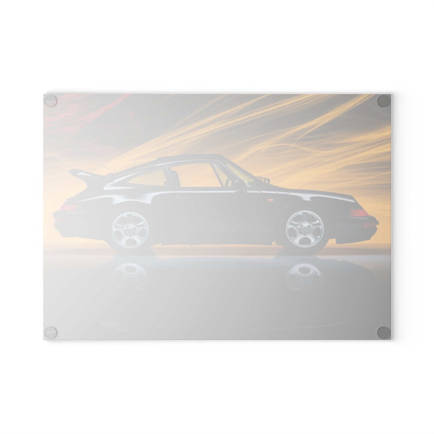 Glass Cutting Board Porsche 933 4