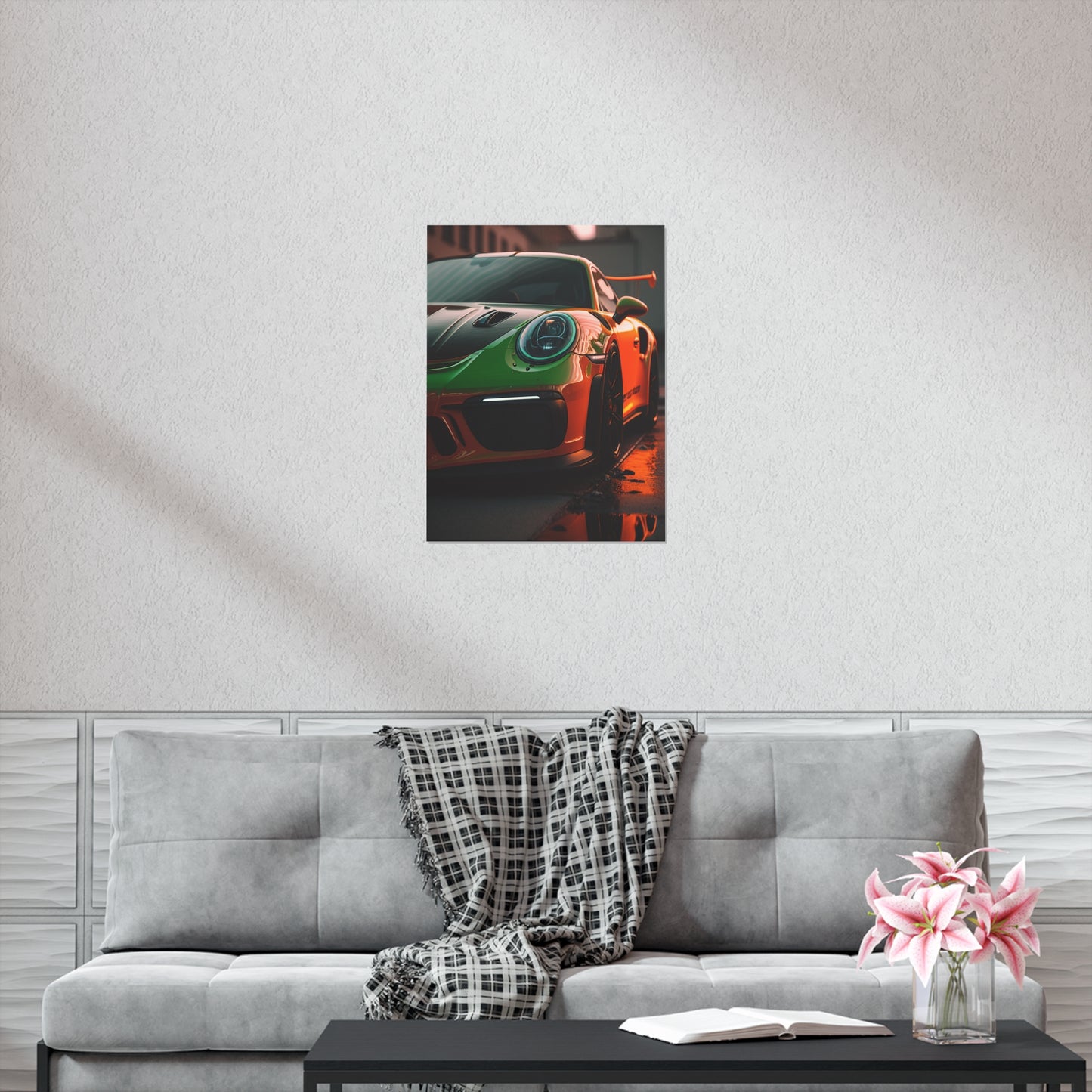 Premium Matte Vertical Posters porsche 911 gt3 2