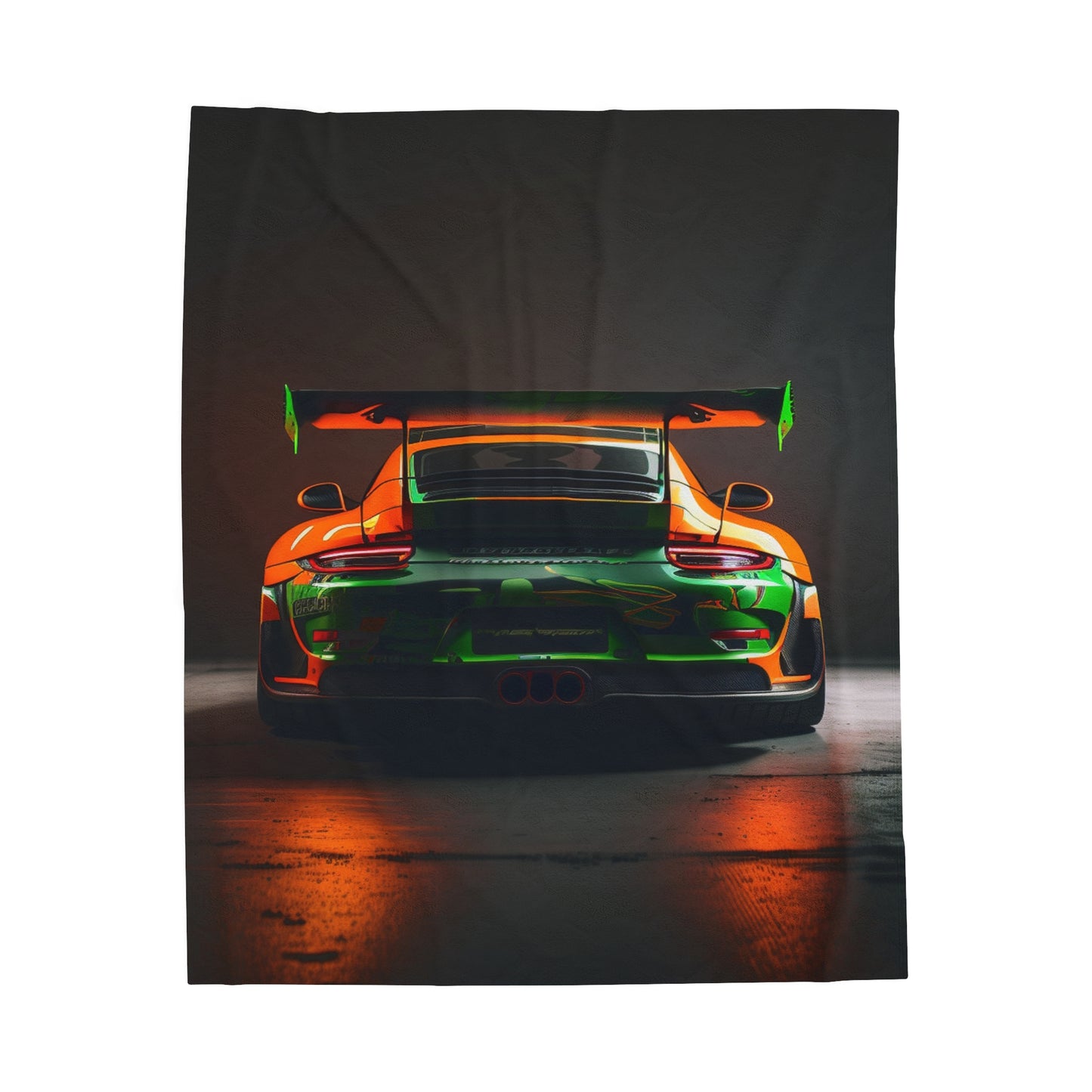 Velveteen Plush Blanket Porsche Color 3