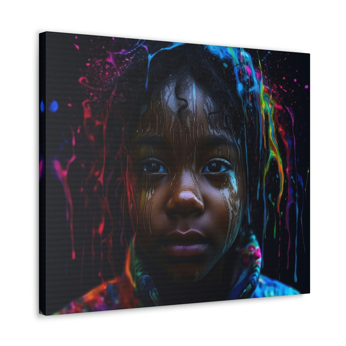 Canvas Gallery Wraps Kid Color Rain 4