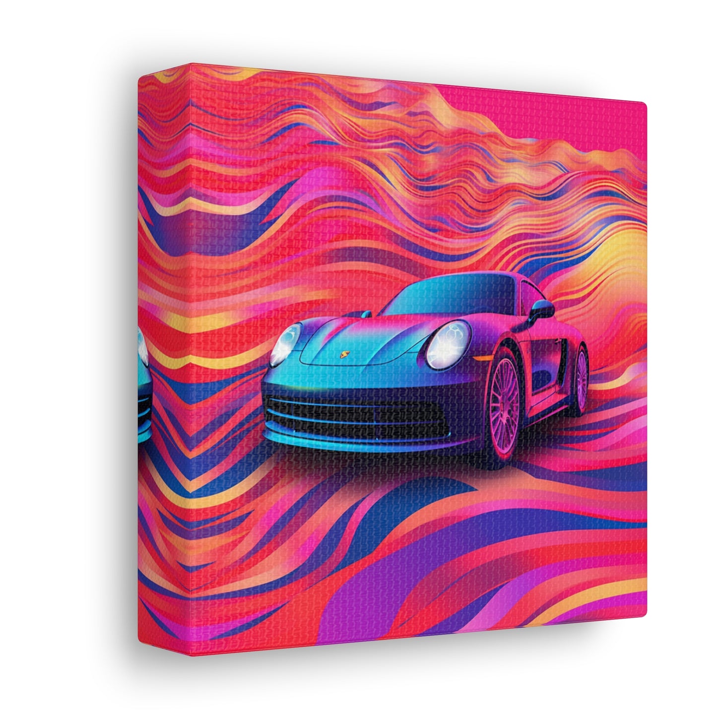 Canvas Gallery Wraps Porsche Water Fusion 3