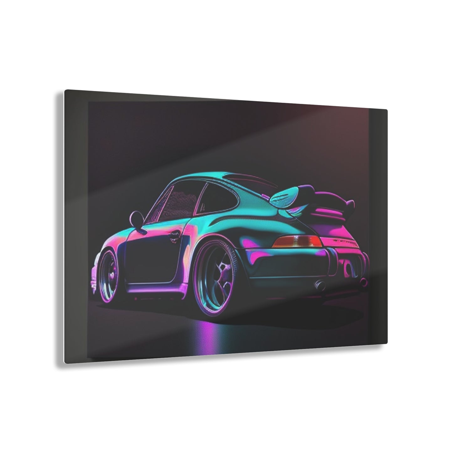 Acrylic Prints Porsche Purple 1